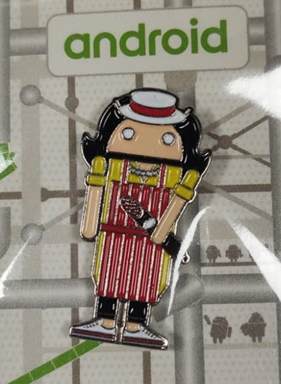 2018 Google Android MWC Limited Edition Pin Deli Clerk Food Prep